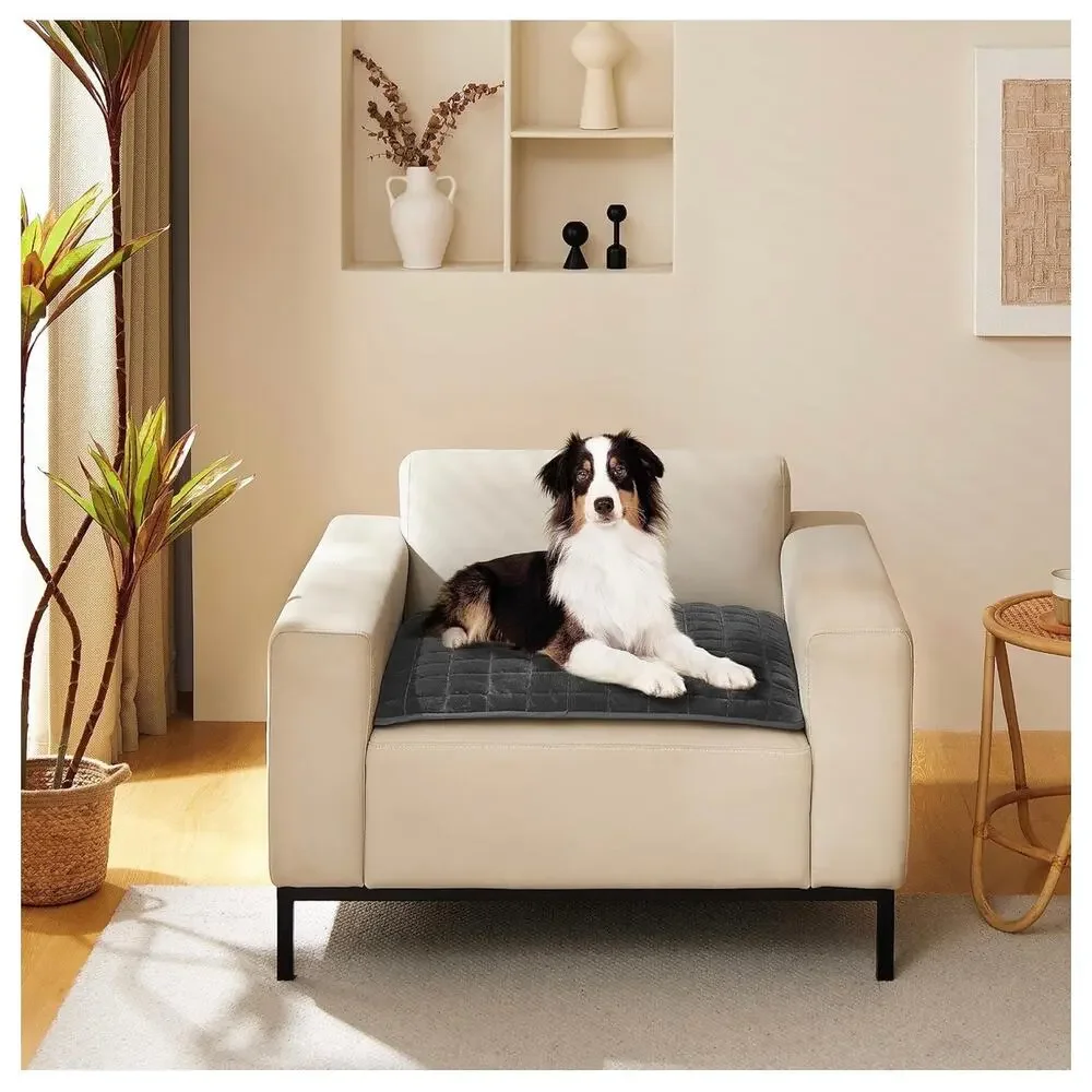 NEW! Allisandro Waterproof Pet Mat 32 x 73 in Dark Gray